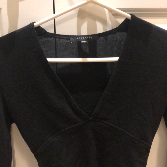 Long sleeve crop top - Picture 3 of 4